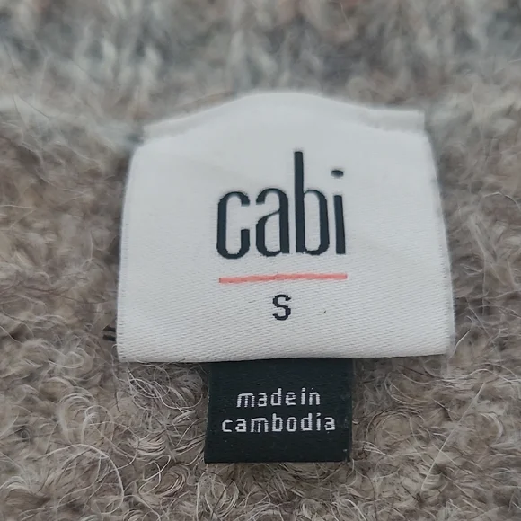 CAbi Multicolor Striped Cardigan Sweater - Picture 2 of 4